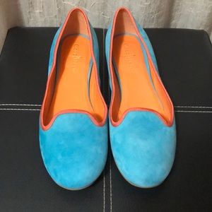NWOT Cole Haan Blue Suede Loafers (Nike Air)